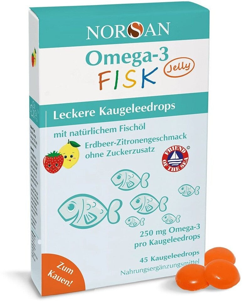 Norsan Omega-3兒童魚油 45粒