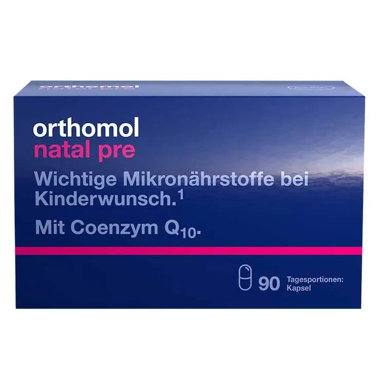 Orthomol Natal pre Kapseln female fertility capsules 90 capsules