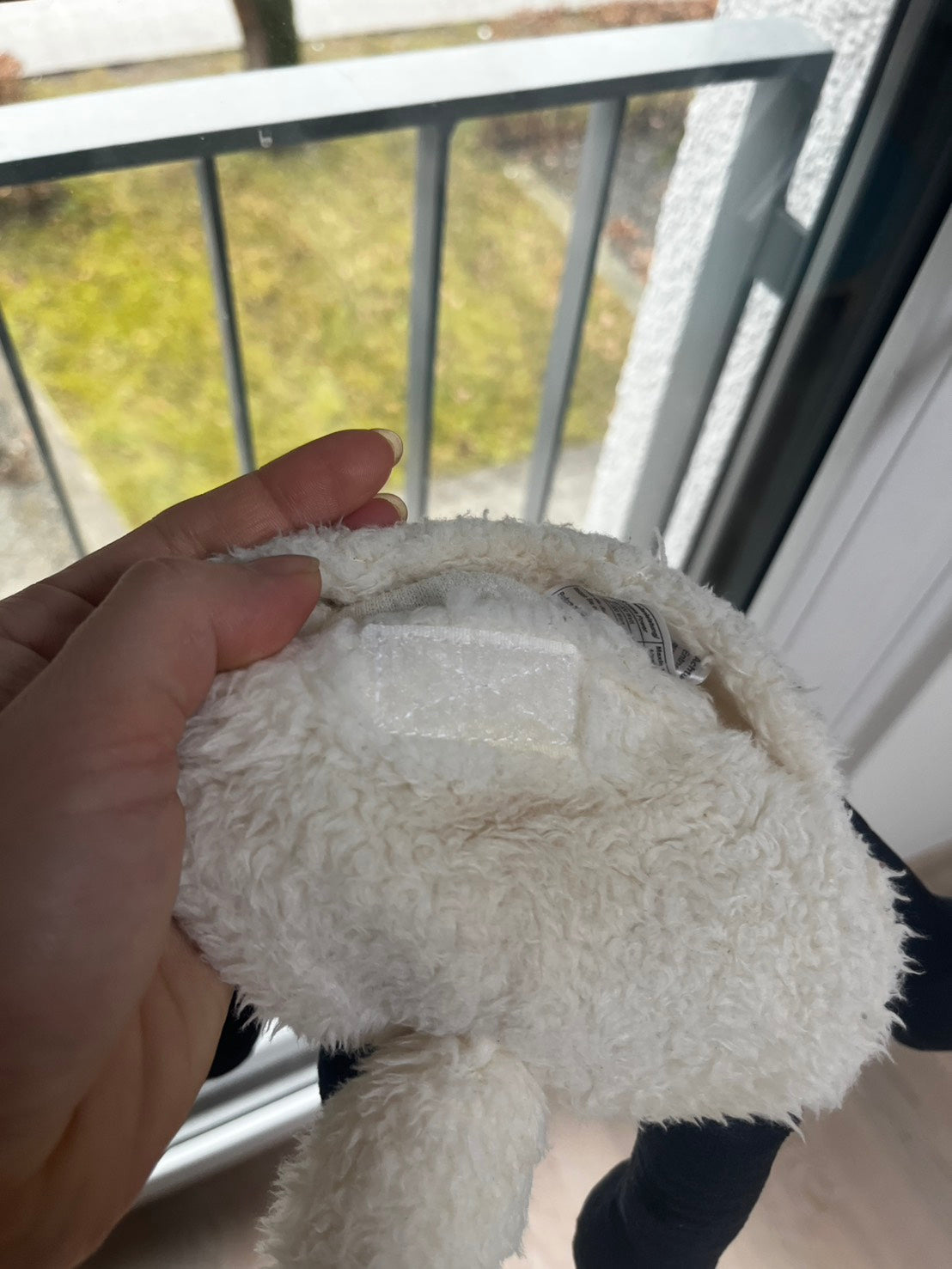 Fashy德國熱水枕原廠 Wärmekissen Rapssamen Timmy rapseed-小羊肖恩 可微波暖暖包 適合當禮物 (舒緩經痛、孩童腹痛)