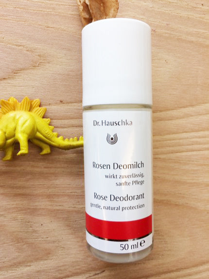 Dr.Hauschka德國世家玫瑰體香滾輪50ml Rose Deodorant如晨沐於清新的玫瑰花香氣息~