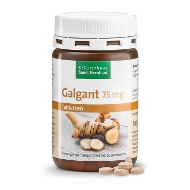 Sanct Bernhard 草本家 高良薑片Galangal 300 Stk