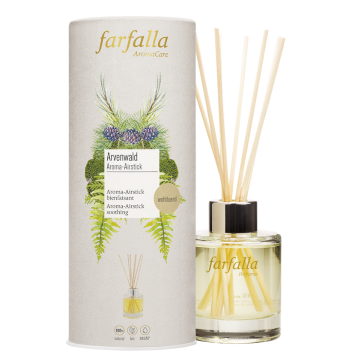 Farfalla 松樹林、舒緩香薰棒 Arvenwald, wohltuender Aroma-Airstick 100ml