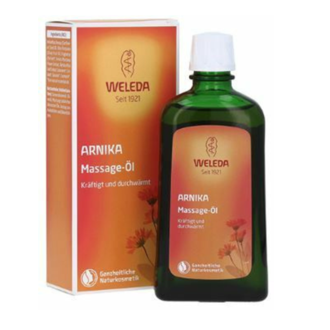 Weleda Arnica Massage Oil Arnika Massageöl 200ml