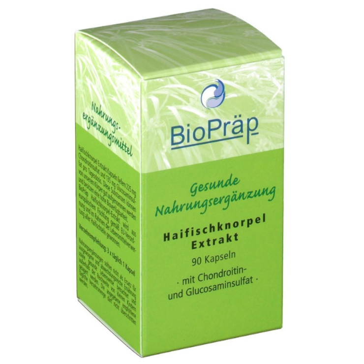 Biopräp Haifisch Knorpel Extrakt Kapseln (90 Stk.) Squalene Cartilage Extract 90 Tablets