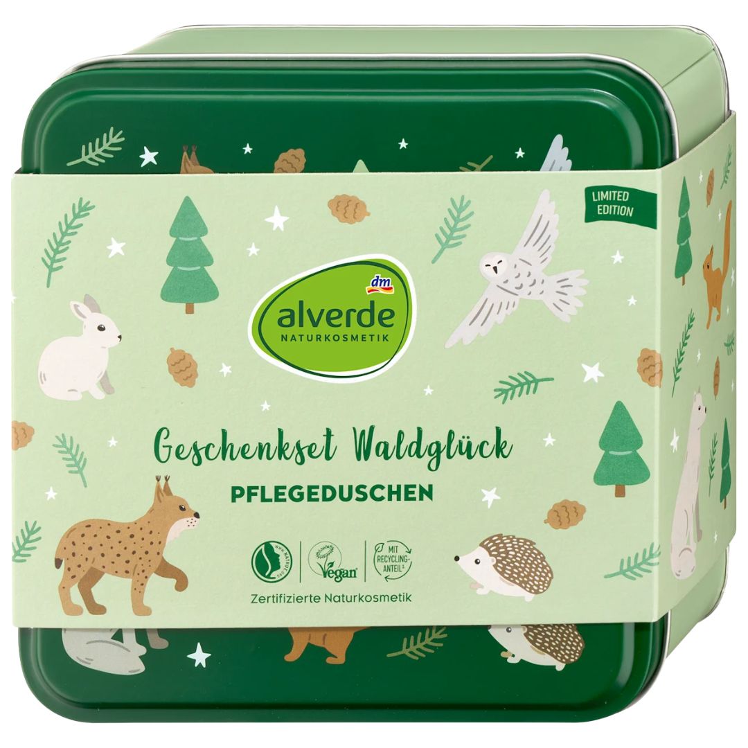 alverde NATURKOSMETIK 「森林之樂」沐浴露禮盒