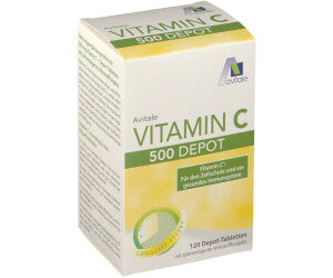 Avitale Depot Tabletten 維他命 C 500毫克(120粒)