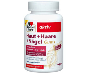 Doppelherz多寶 皮膚頭髮指甲營養錠 60入Haut Haare Nägel Gums 60 St, 210 g