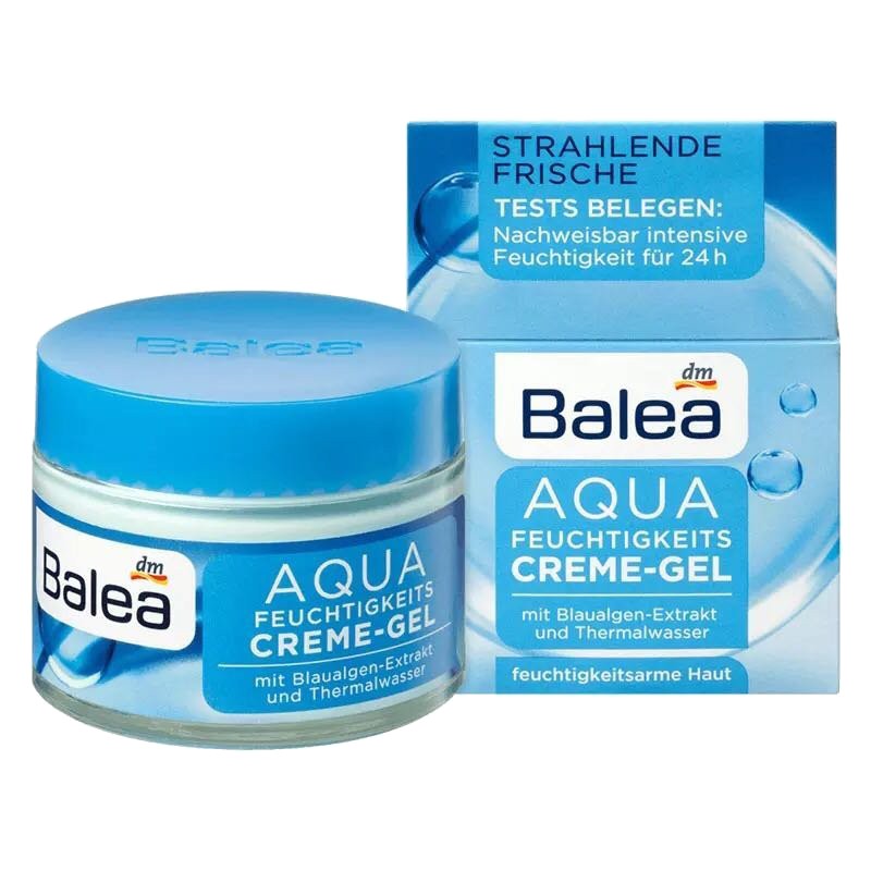 German Balea Blue Algae Hydrogel Moisturizing Cream 50ml