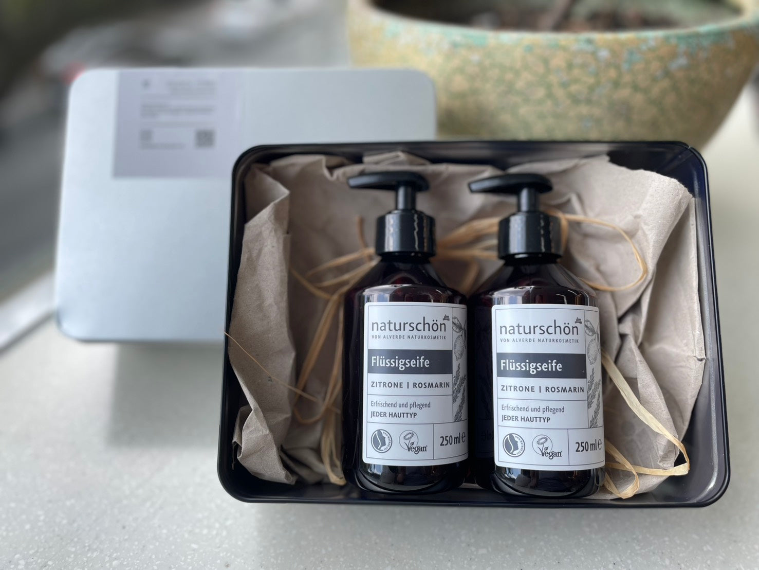 alverde naturschön natural lemon rosemary liquid soap 250 ml