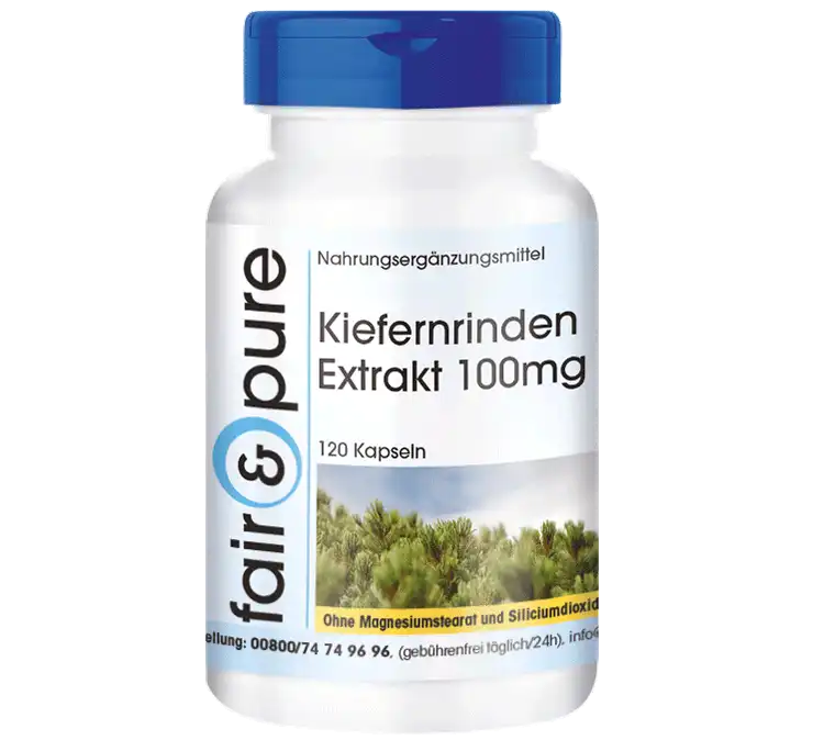 松樹皮萃取物 Pine Bark Extract 100mg - MunichStars