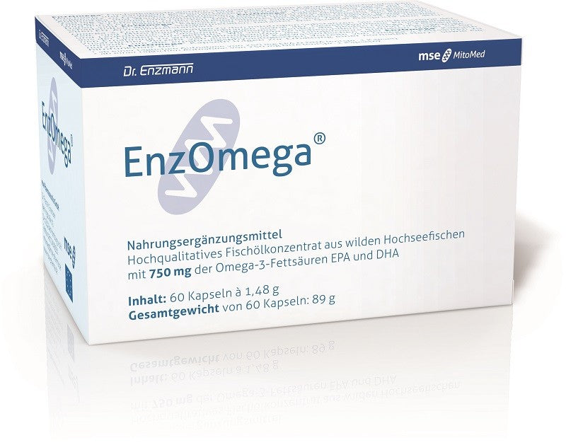 德國 Dr.Enzmann恩世蔓小魚魚油膠囊EnzOmega mse 60粒
