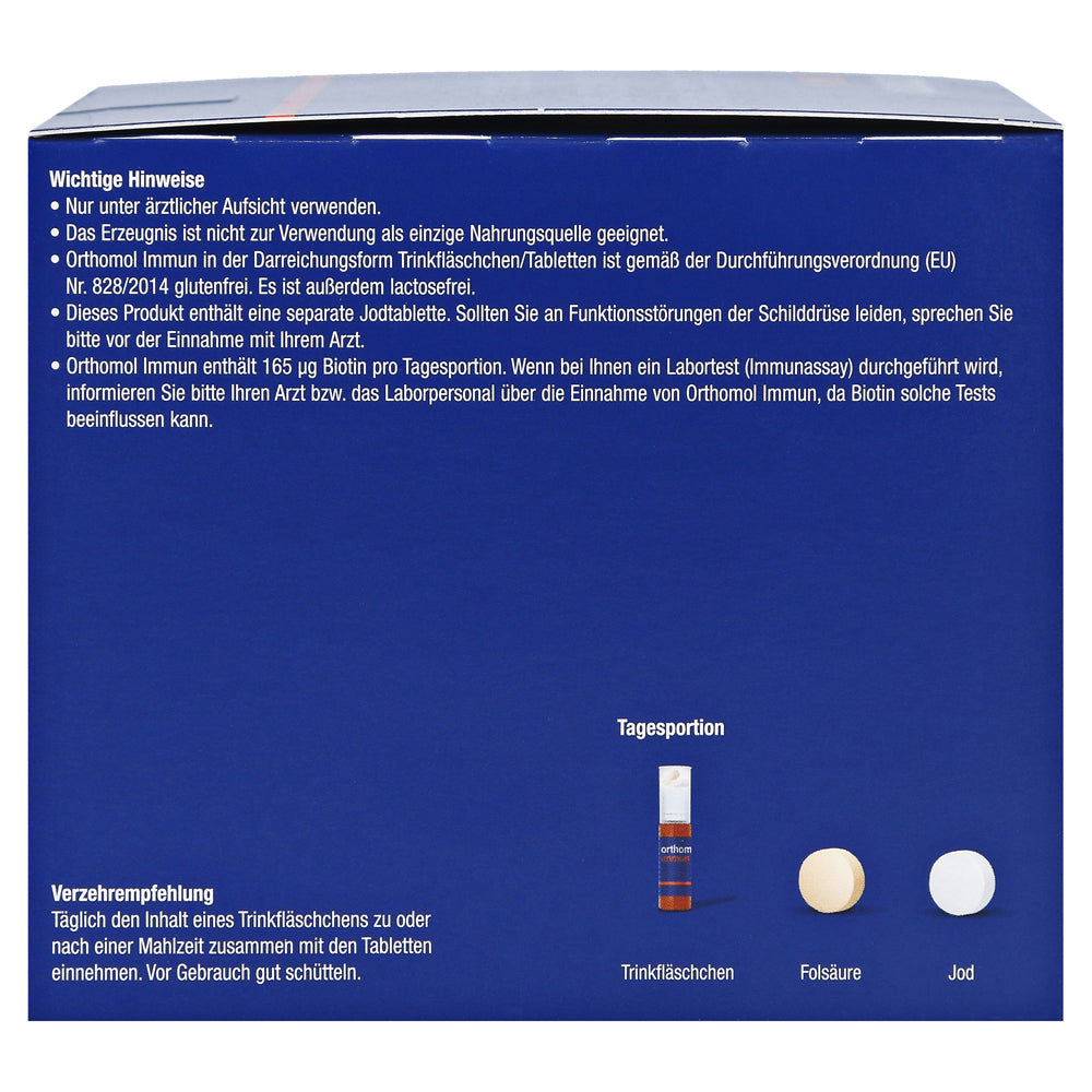 Orthomol奧適寶 Immun 免疫力綜合維生素 30天份