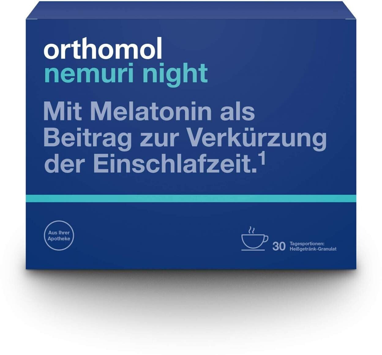 奧適寶 Orthomol Nemuri Night Granulat 夜間助眠熱飲沖劑 30份/盒