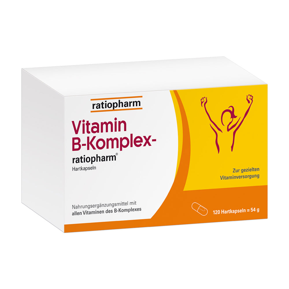 ratiopharm Vitamin B Komplex Kapseln 複合維生素 B 120 Stk. - MunichStars