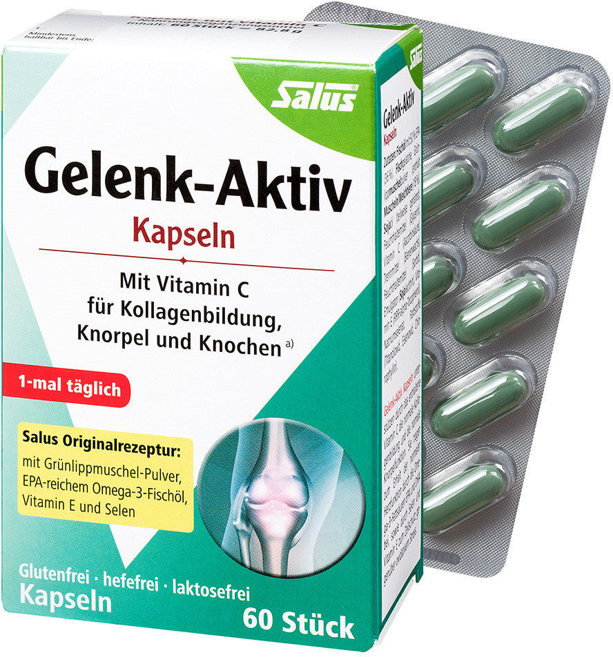German Salus Gelenk Aktiv Kapseln Joint Active Capsules 60stk