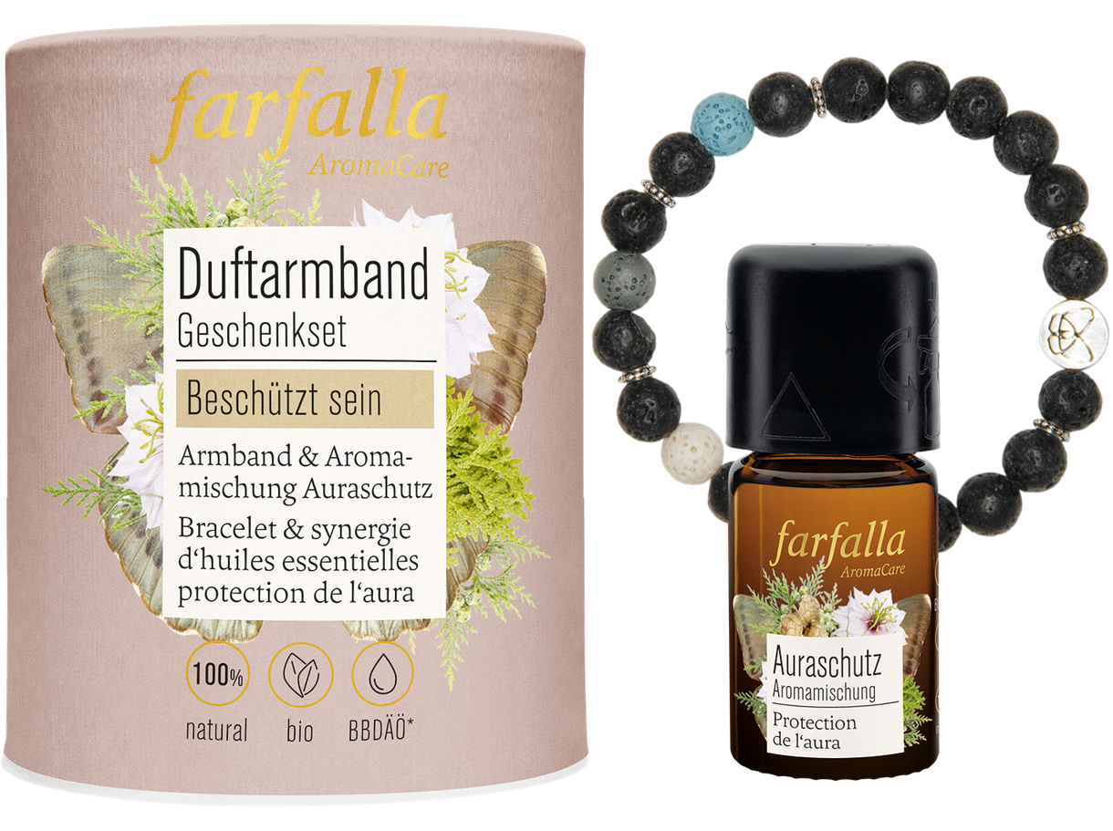 Farfalla 瑞士香氛手環 保護安全感手環禮品組 Duftarmband Geschenkset Beschützt sein