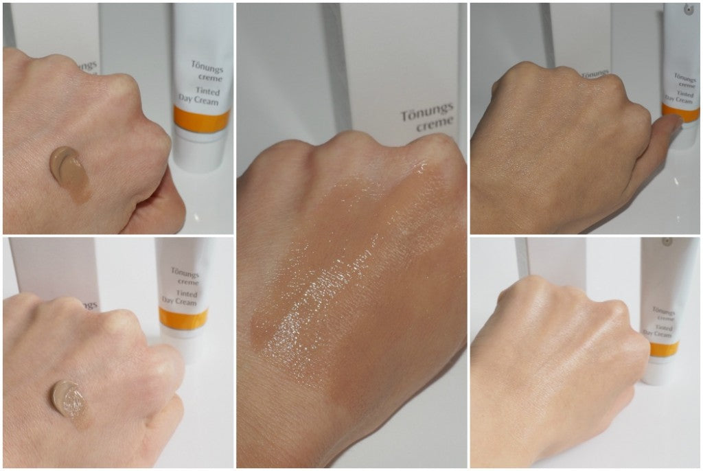 Dr. Hauschka German family warm color day cream 30ml Tonungscreme (refreshing formula)-a must-have for nude makeup/creating a small V face