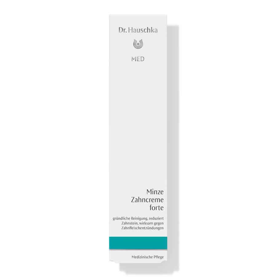 DR. HAUSCHKA 德國世家 冰花系列 健齒牙膏(楝樹薄荷)75ml Forte Zahncreme Minze