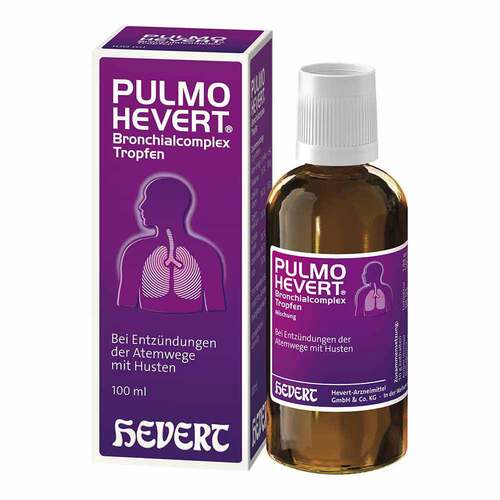 Pulmo Hevert Bronchialcomplex Tropfen  支氣管複合物滴劑 100 ml
