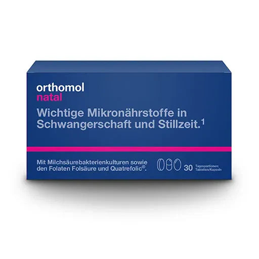 奧適寶女性助孕維生素30天 Orthomol Natal 30 (沖泡型&amp;膠囊型)