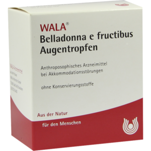 Wala 顛茄滴眼液 Belladonna E Fructibus Augentropfen (30x0.5ml) - MunichStars