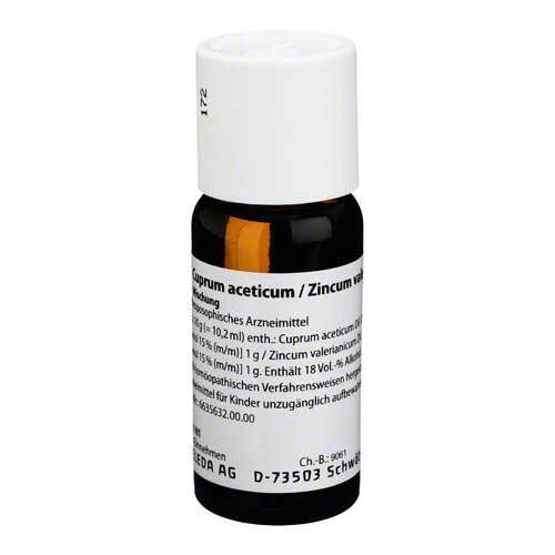 Weleda Cuprum aceticum Zincum valerianicum Dilution, 50 ml