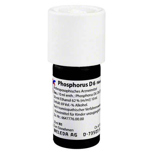 Weleda Phosphorus D 6 Dilution磷 稀釋液, 20 ml - MunichStars