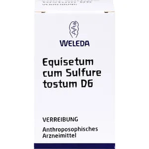 Weleda 粉末 Equisetum Cum Sulf.Tost. D6 Trituration 20克 - MunichStars