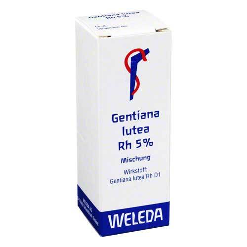 Weleda Gentiana Lutea Rh Pressaft 5% Dilution (20 ml)
