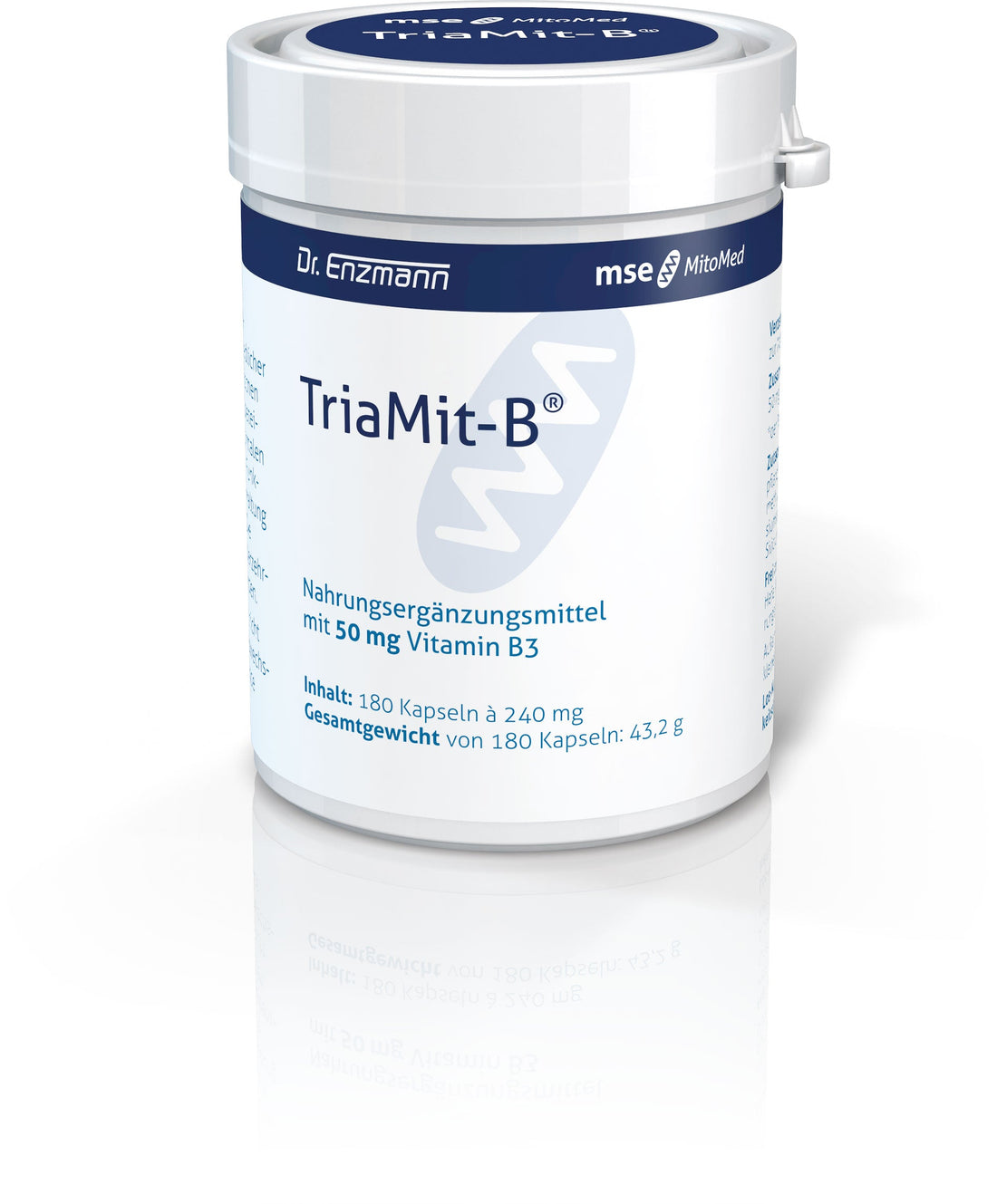 德國 Dr.Enzmann恩世蔓 TriaMit-B® - 180 Kapseln B3膠囊 180粒