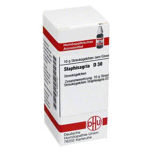 DHU Schüßler-Salz 葡萄球菌 Staphisagria D30 Globuli  10克
