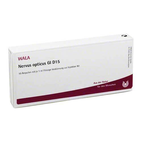 Wala Ampoule Nervus Opticus GL D15 (10X1 ml) 