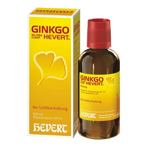 Hevert 菲德 Ginkgo Biloba Comp 銀杏滴劑 200 ml