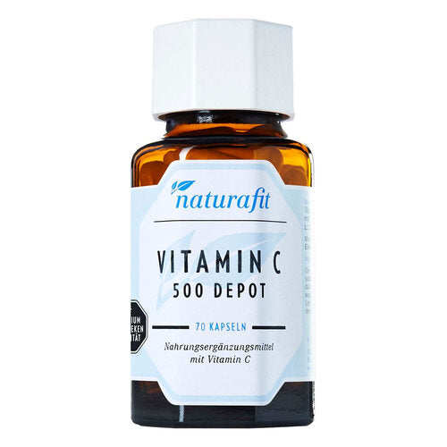 Naturafit Vitamin C 500 Depot Kapseln 維生素C 70 Stk. - MunichStars
