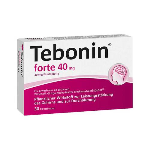 循例寧 Tebonin 顆裝 40mg