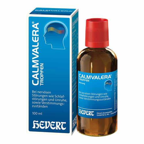 Hevert Calmvalera Tropfen Relieves irritability and mood swings 100 ml