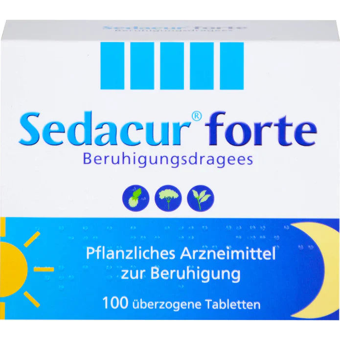 Sedacur®鎮定舒緩助眠片 forte - MunichStars
