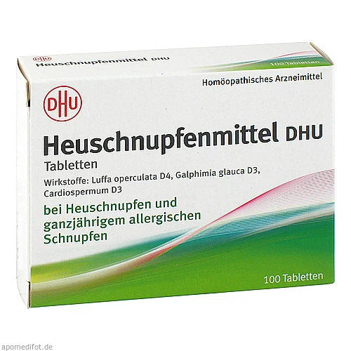 DHU 花粉過敏錠 Heuschnupfenmittel Tabletten 100入 - MunichStars