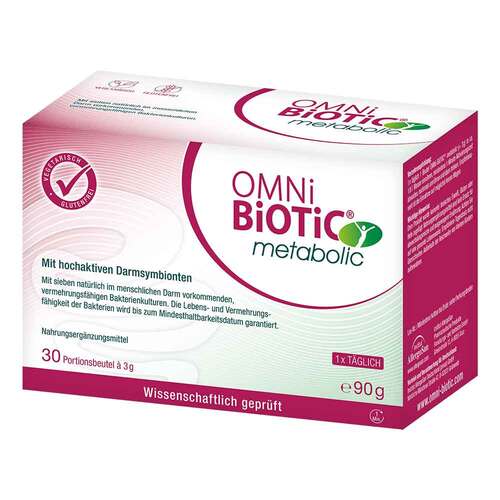 OMNI-BioTic Metabolic 益生菌沖劑成人減肥調節30*3g - MunichStars