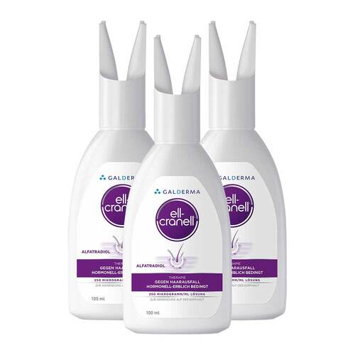 Ell-Cranell Lösung Anti-Hair Loss Treatment 3 x 100 ml