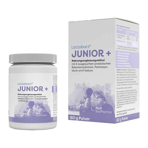HLH Lactobact Junior+ Pulver 兒童益生菌粉-腸胃調理強化免疫力 60g - MunichStars