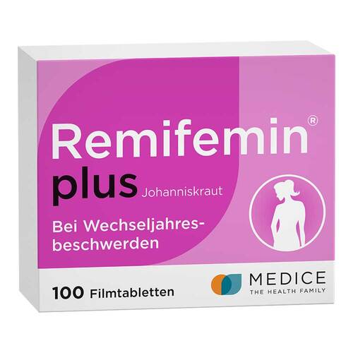 蕾美菲 remifemin PLUS Johanniskraut 更年期情緒舒緩植物錠  100 片裝
