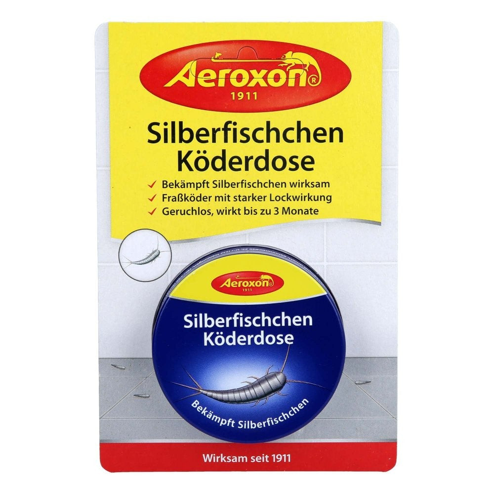 Aeroxon Silverfish Earworm Attractant Box Silverfish Cabinet Insect Silberfischchen One Box