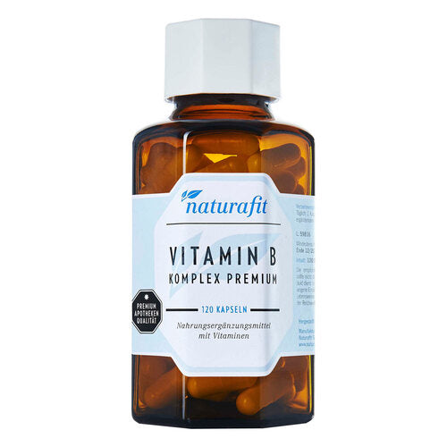 Naturafit Vitamin B Komplex Premium 維生素B群優質膠囊 Kapseln 120 Stk. - MunichStars