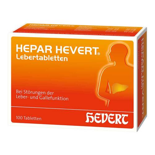 Hevert 菲德 Hepar Leber tabletten 護肝片劑 100 St