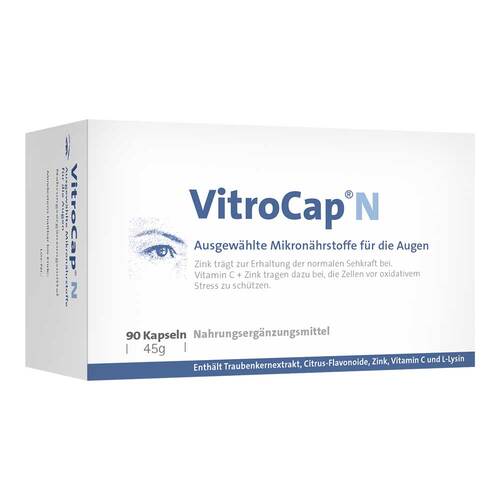 Vitrocap N Kapseln 護眼膠囊 90入 - MunichStars
