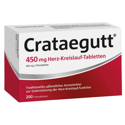 CRATAEGUTT novo 450 mg Filmtabletten 200stk 心臟保健片200入 - MunichStars