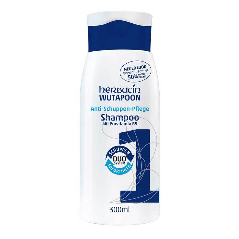 Herbacin Chamomile Anti-Dandruff Shampoo Wutapoon Anti-Schuppen Shampoo (300ml)