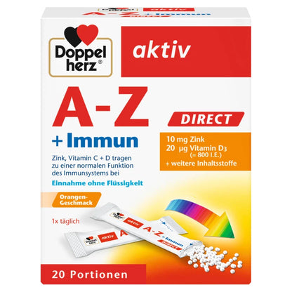 Doppelherz A-Z DIRECT Immun Direct 全面保健微顆粒 20入