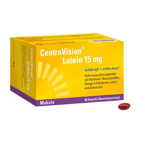 Centro vision 葉黃素 Lutein 15mg Kapseln (90 Stk.) - MunichStars